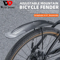 WEST BIKING Bicycle Mudguard Bike Fender PP Soft Plastic Mudguard Strong Toughness Suitable For Bicycle Protector Accessories