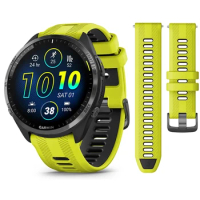 Sport Silicone Strap For Garmin Forerunner 965 Band Wristband For Forerunner 955 Solar 945 LTE 935 745 Watchband Accessories