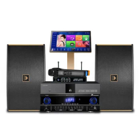 V5 Karaoke Machine Set 6T Online Movie Smart Karaoke Players Karaoke System with Mic Amplifier and Speaker
