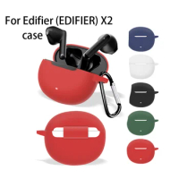 1PC High Quality Suitable for Edifier EDIFIER X2 Wireless Bluetooth Headset Protective Case Silicone Soft Storage Bag With Hook