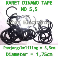 Karet Dinamo Tape Radio Kaset No 5,5