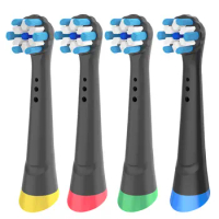 Toothbrush Head Compatible with Oral B iO Brush Heads Electric Toothbrush Replacement Heads for IO 3/4/5/6/7/8/9/10,4 Pack