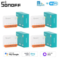 Sonoff Mini R4 Extreme Ewelink Wifi 2 Way Smart Home Relay Mini Sonoff R4 Surpport R5 S-MATE Aelxa Google Home Alexa Google Home