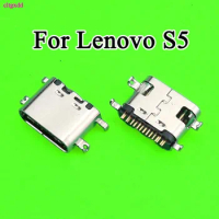 2piece USB 3.1 Type C Connector 16 Pin Female Right Angle SMT Tab USB jack 3.1 Version Socket receptacle For Lenovo S5 K520