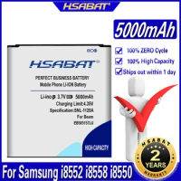 HSABAT 100% New EB585157LU 5000mAh Battery For Samsung Galaxy beam Win i8552 i8558 i8550 i869 i8530 E500 GT-I8530 i437 G3589