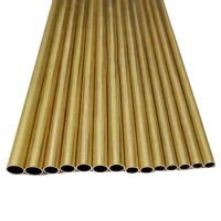 1Pcs Length 500mm H62 Brass Tube Capillary Tube OD 16/17/18/19/20/21/22/23/24/25/26/27/28/29/30mm Wall Thickness 0.5mm-5mm