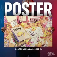 Poster Pokemon Custom Artpaper Dekorasi Kamar Anime Pikachu Charizard Hiasan Dinding Aesthetic A1 90