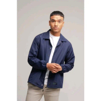 Jaket coach pria polos