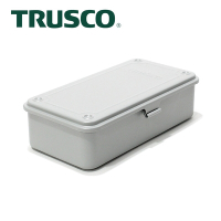【Trusco】上掀式收納盒-迷霧淺灰綠-大(T-190LG)