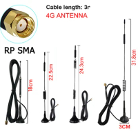 GWS 4G 10dbi SMA FEMale LTE Antenna Aerial 698-960 1700-2700Mhz magnetic base 3M Sucker Antena wireless modem router repeater