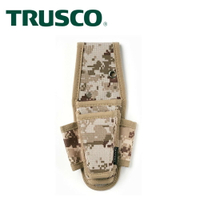 【Trusco】數位迷彩-沙漠色系鉗子起子腰間收納袋 4入型 TCM-D12