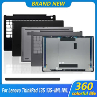 New For Lenovo ThinkPad 13S 13S-IML 13S-IWL Laptop Housing LCD Back Cover Palrmest Bottom Case Upper Lower Case With Fingerprint