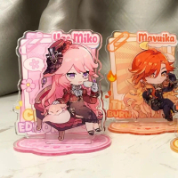 อะคริลิคยืน, Yuanshen รูป Yae Miko, Tartaglia Standee, คอลเลกชันอะนิเมะสินค้า, ตกแต่งโต๊ะ, เครื่องปร