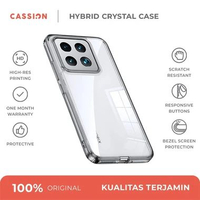 Cassion Case for Mi 15 14 13 T Hybrid Crystal Clear Hardcase Protektif Slim Polos / Custom Mi 14 Pol