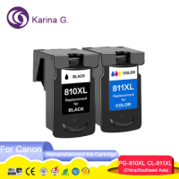 810XL 811XL PG810 CL811 PG 810 CL 811 XL PG-810 CL-811 Color Remanufacture Ink Cartridge for Canon P