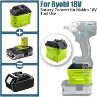 RYB18MT Battery Adapter Converter For Ryobi 18V Battery To For MAKITA 18V Li-ion Battery Convert For Makita 18V Power Tools