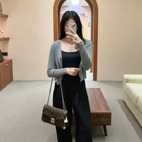 Tas LV LOUIS VUITTON TRUNKIE MONOGRAM BROWN CHAIN SHOULDER BAG 100% ORIGINAL 27X16X8CM