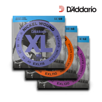【DAddario】原廠美國製造 兩包組鍍鎳鋼電吉他弦 三種規格｜EXL120 EXL110 EXL115(結他弦 Strings 琴弦)