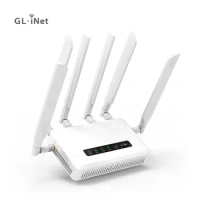 GL.iNet GL-X3000 (Spitz AX) 5G AX3000 Gateway Router, Wi-Fi 6, Multi-WAN, &amp; Detachable Antennas, Dual-SIM, OpenVPN &amp; WireGuard