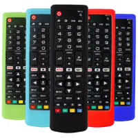 Silicone Case Protective Cover Fit for LG AKB75375604 AKB75095308 AKB73715601 AKB Series Smart TV Remote Control Cover