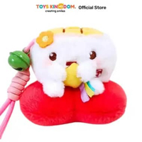 Kiddy Fun Gantungan Kunci Boneka Plush Hannari Tofu Carrot - Mix