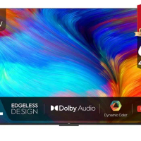 TCL 65 Inch 4K UHD Smart Google TV with Built-in Chromecast And Google Assistant, Hands-free Voice Control, Dolby Audio, 65P635