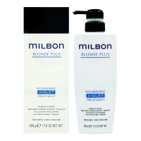 MILBON哥德式 公司貨 煥金護髮素V500ML 適合重複漂髮脆弱髮質 染後持色