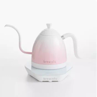 Brewista Sakura Pink Gooseneck Temperature Controlled Electric Kettle 600ml Coffee Pot with Fine Spout and Digital Pour Over Bre