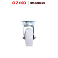 AZKO Krisbow Roda Troli Swivel 50mm Caster Trolley Wheels Troli Roda Troley Pengganti Part Roda