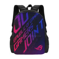 Join The Republic Of Gamers Rog Asus Hot Sale Backpack Fashion Bags Asus Amd Radeon Geforce Nvidia Rtx3080 Rx6900Xt Gaming