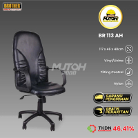 BROTHER Kursi kantor kursi direktur manager sandaran tinggi BROTHER BR-113 Bersertifikat TKDN