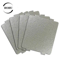 5pcs 9.9cm*10.8cmcm Spare parts thickening mica Plates microwave ovens sheets for Galanz Midea Panasonic LG etc.. magnetron cap