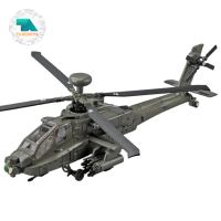 MIniatur Diecast APACHE AH-64 155 helikopter tempur
