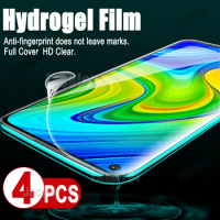 4pcs Hydrogel Film For Xiaomi Redmi Note 9 S 9S Pro 9Pro Protective Cover Screen Protectors For Note9S Note9Pro 600D Not Glass