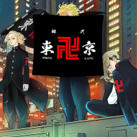 Bendera Manga Anime RW Tokyo Gang Manji Revengers Flag Poster Kain