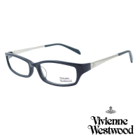 【Vivienne Westwood】光學鏡框線條工業英倫風-深藍-VW162 01(深藍-VW162 01)