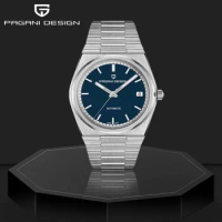 PAGANI DESIGN 40MM Automatic Men's Mechanical Wristwatches Brand Seiko NH35 Sapphire Glass 100M Waterproof Original Watches