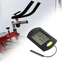 Pedometer Monitor Measurement Universal Electronic LCD Time/Count for Step Machine Horse Riding Machine Stepper Abdominal Device