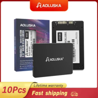 10Pcs AOLUSKA 2.5 SATA3 SSD 1TB 2TB SSD 256GB 240GB 120GB 128GB Solid State Drive 480GB 500GB 512GB Hard Disk For Laptop Desktop