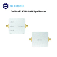 Dual band signal booster 2.4Ghz 5.8Ghz 4w 36dBm signal booster RF extender Dji FPV