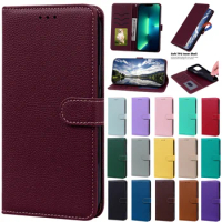 Leather Wallet Flip Case For Samsung Galaxy S22 Ultra Case Card Holder Magnetic Book Cover For Samsung S22 S 22+ Plus Phone Case