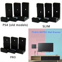 Accessories Set Game Storage Host Rack Controller Holder Console Stand Wall Mount For Sony PlayStation4 PS4 Slim Pro