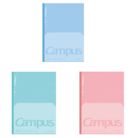 【KOKUYO】Campus全攤平筆記本(A罫3入)