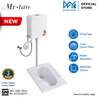 Mr.Tao Jongkok 546S SNI Bercorong – Closet Jongkok Keramik Solid Kuat & Tahan Lama, Desain Ergonomis