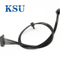 High quality mini 6Pin 6-Pin to dual SATA SSD power cable with Optical drive wire for dell Vostro 3070 3670 3967 3977 3980 18awg
