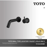 TOTO Lavatory Faucet TX124LES Matte Black | Kran - Keran - Kran Wastafel