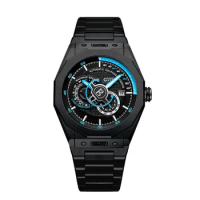 BONEST GATTI Men Automatic Watch Luxury Watches Fashion Mechanical Wristwatch Waterproof Sapphire Luminous Steel Strap Reloj