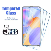 5Pcs Tempered Glass For Samsung M34 M52 M53 M54 M62 5G Screen Protector