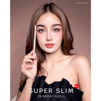 [พร้อมส่ง] ใหม่!! ดินสอเขียนคิ้วกระแต \ซุปเปอร์สลิม\" KATHY AMREZ SUPER SLIM 2B BROW PENCIL✨"