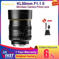 Kamlan 50mm F/1.1 Manual Lens Mark 2 for Canon SONY Portrait Shooting